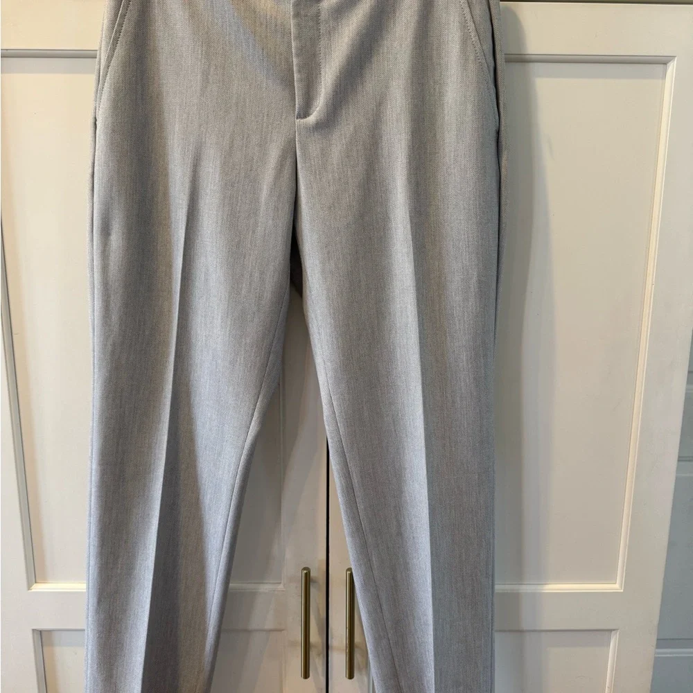 Size 8 Banana Republic Ryan women’s Light Gray Dress Pants - Picture 2 of 5